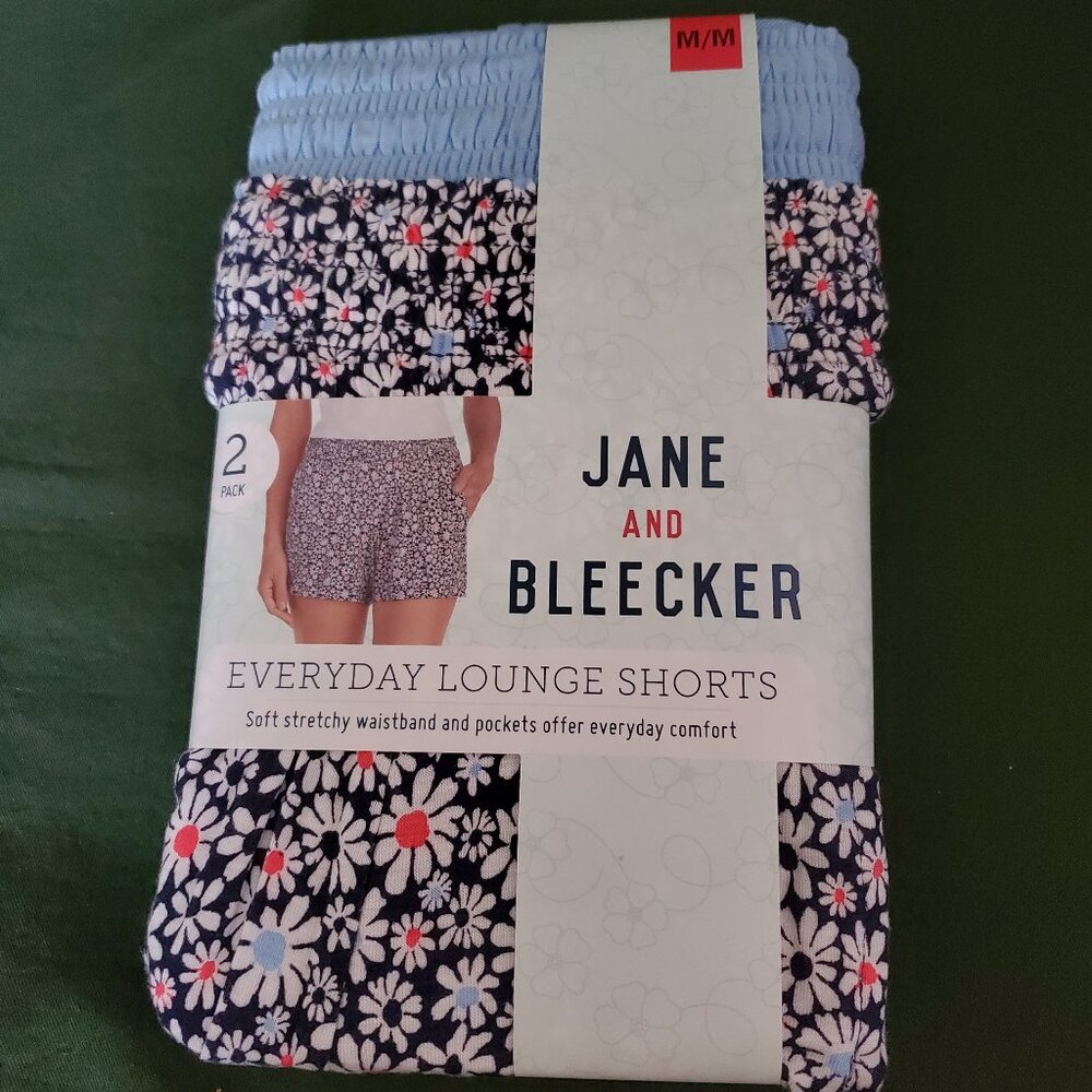 Jane and Bleecker ladies lounge shorts 2 pack M